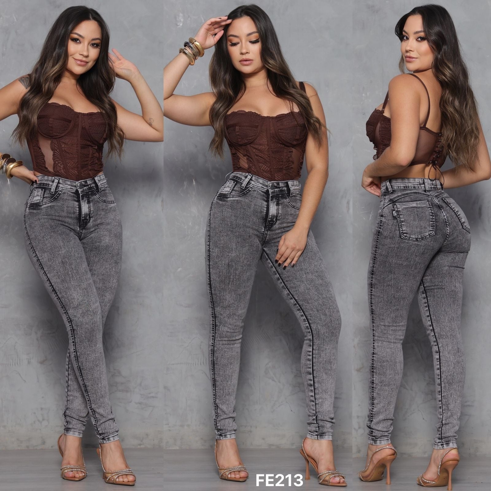 Calça Jeans Skinny Feminina