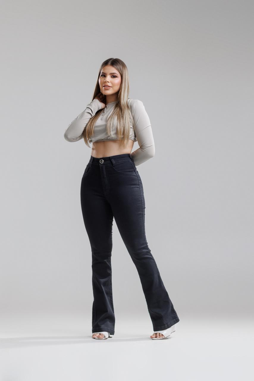 Calça Flare Jeans