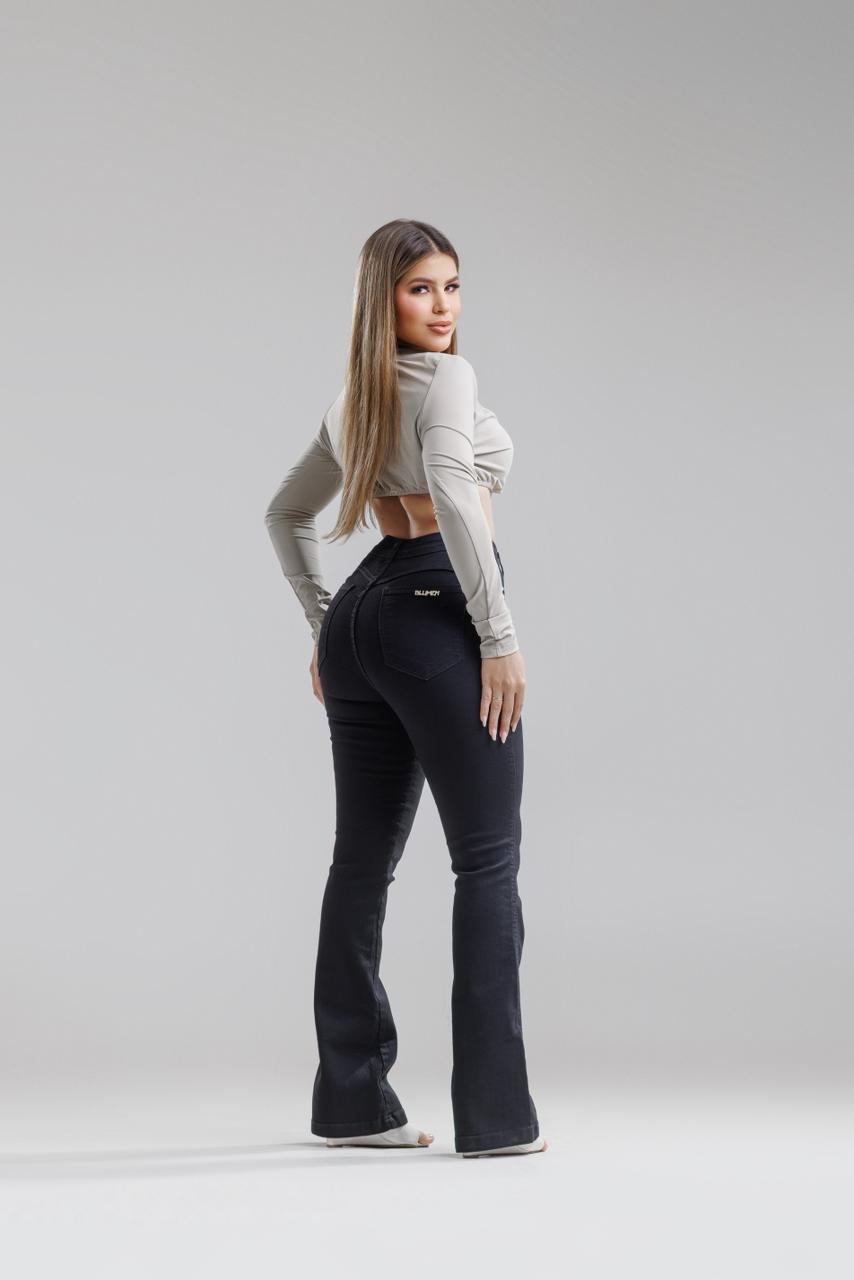 Calça Flare Jeans