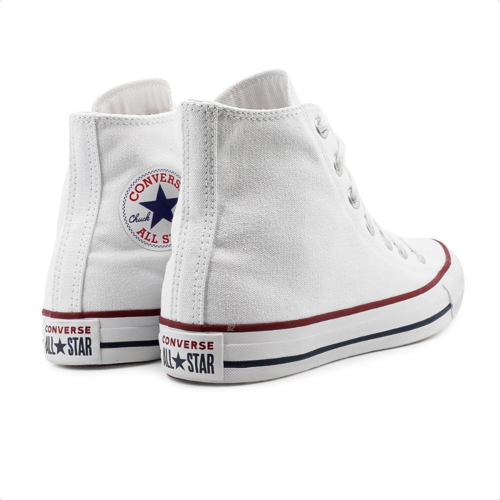 All Star Branco Cano Alto Unissex