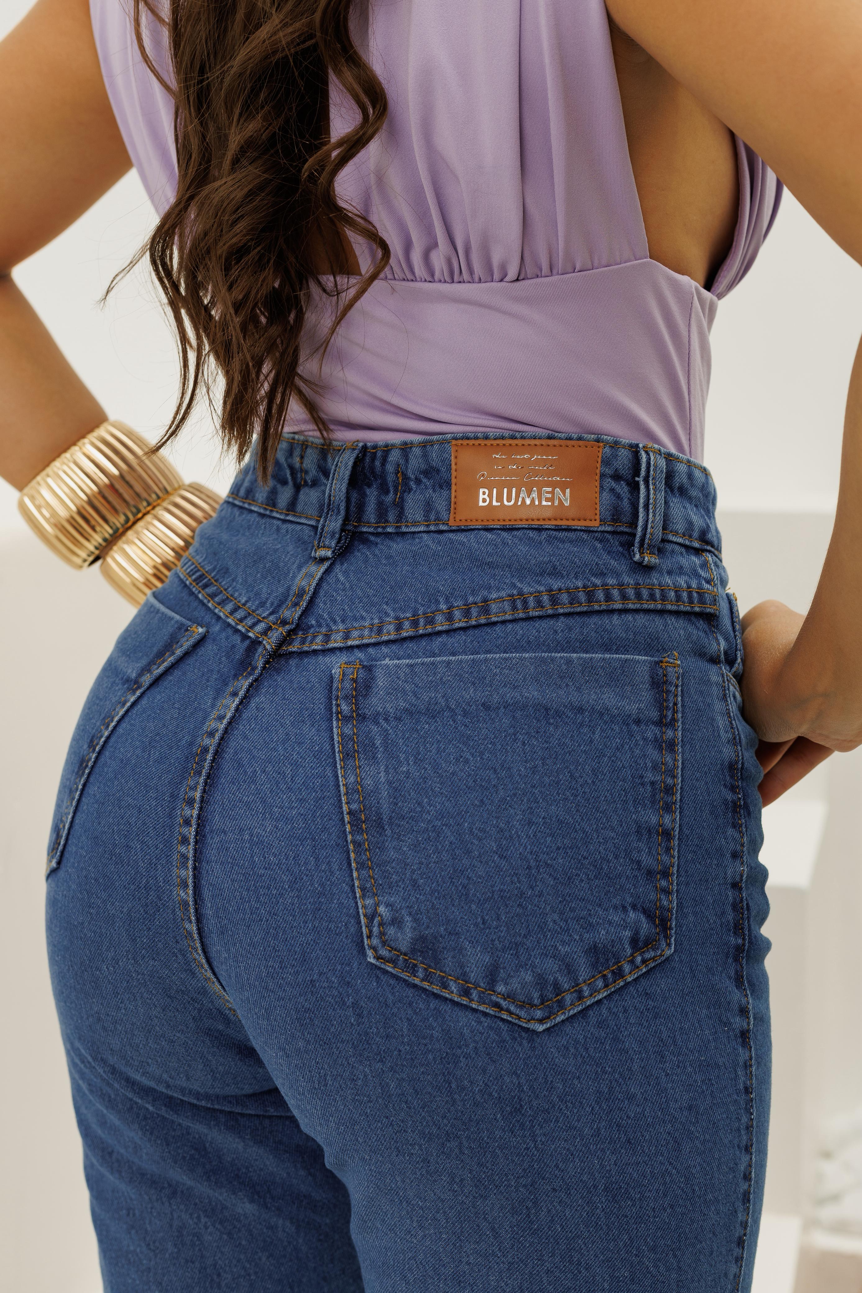 Calça Jeans Feminina Mom